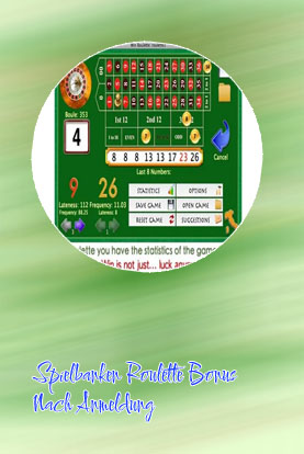 Gewinnauszahlung roulette