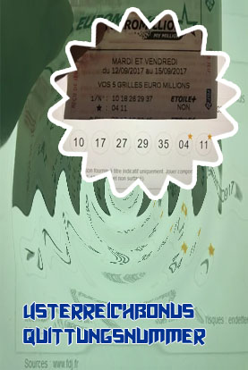 Lotto kontrolle mit quittungsnummer