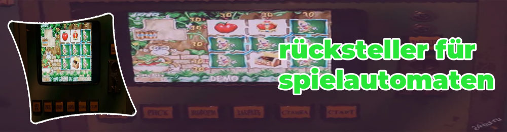 Spielautomaten rücksteller